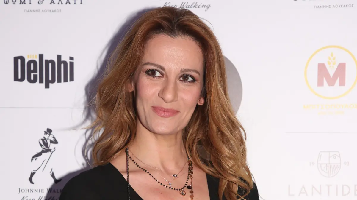 Η Δέσποινα Ολυμπίου σε δημόσια εμφάνισή της