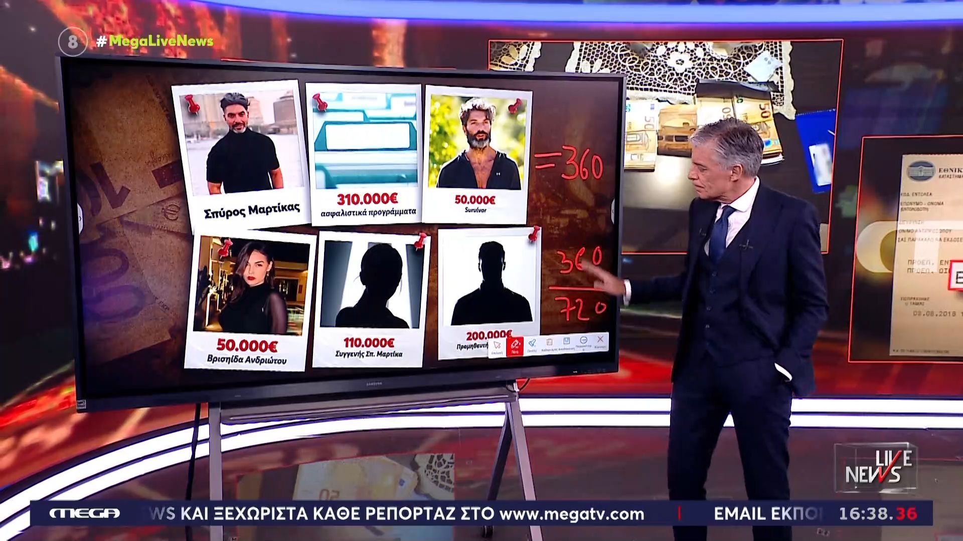 Μεγάλο θύμα της συμμορίας ο Μαρτίκας – Το σχεδιάγραμμα με τα 720.000€ που έκαναν ”φτερά”