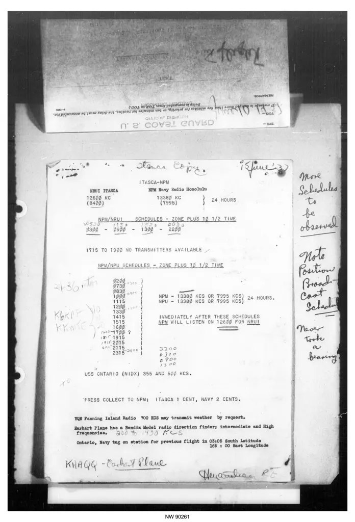 Αποκαλύφθηκαν τα έγγραφα για την Αμέλια Έρχαρτ – Τι φανερώνουν τα κρυφά αρχεία 88 χρόνια μετά την εξαφάνιση της θρυλικής αεροπόρου 5 Αποκαλύφθηκαν τα έγγραφα για την Αμέλια Έρχαρτ – Τι φανερώνουν τα κρυφά αρχεία 88 χρόνια μετά την εξαφάνιση της θρυλικής αεροπόρου