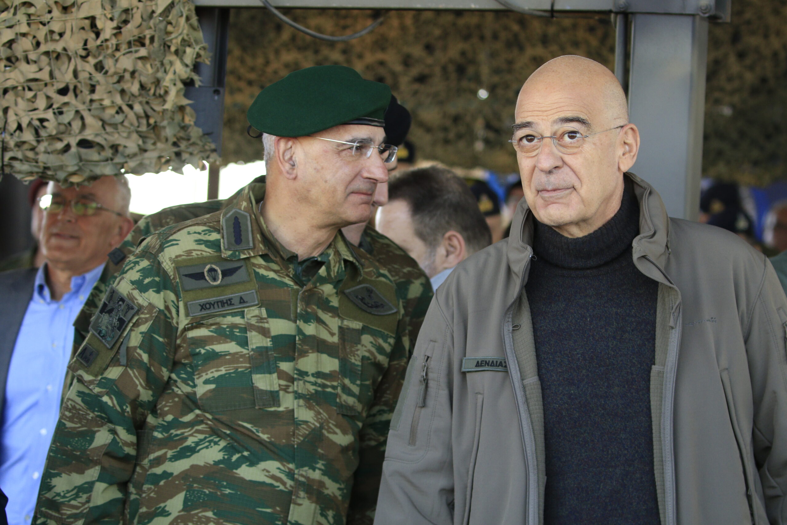 «Αίσιος Οιωνός 25»: Ο Στρατός Ξηράς παρουσιάζει την επόμενη γενιά drones και αντι-drone τεχνολογιών 10 Ο υπουργός Άμυνας, Νίκος Δένδιας