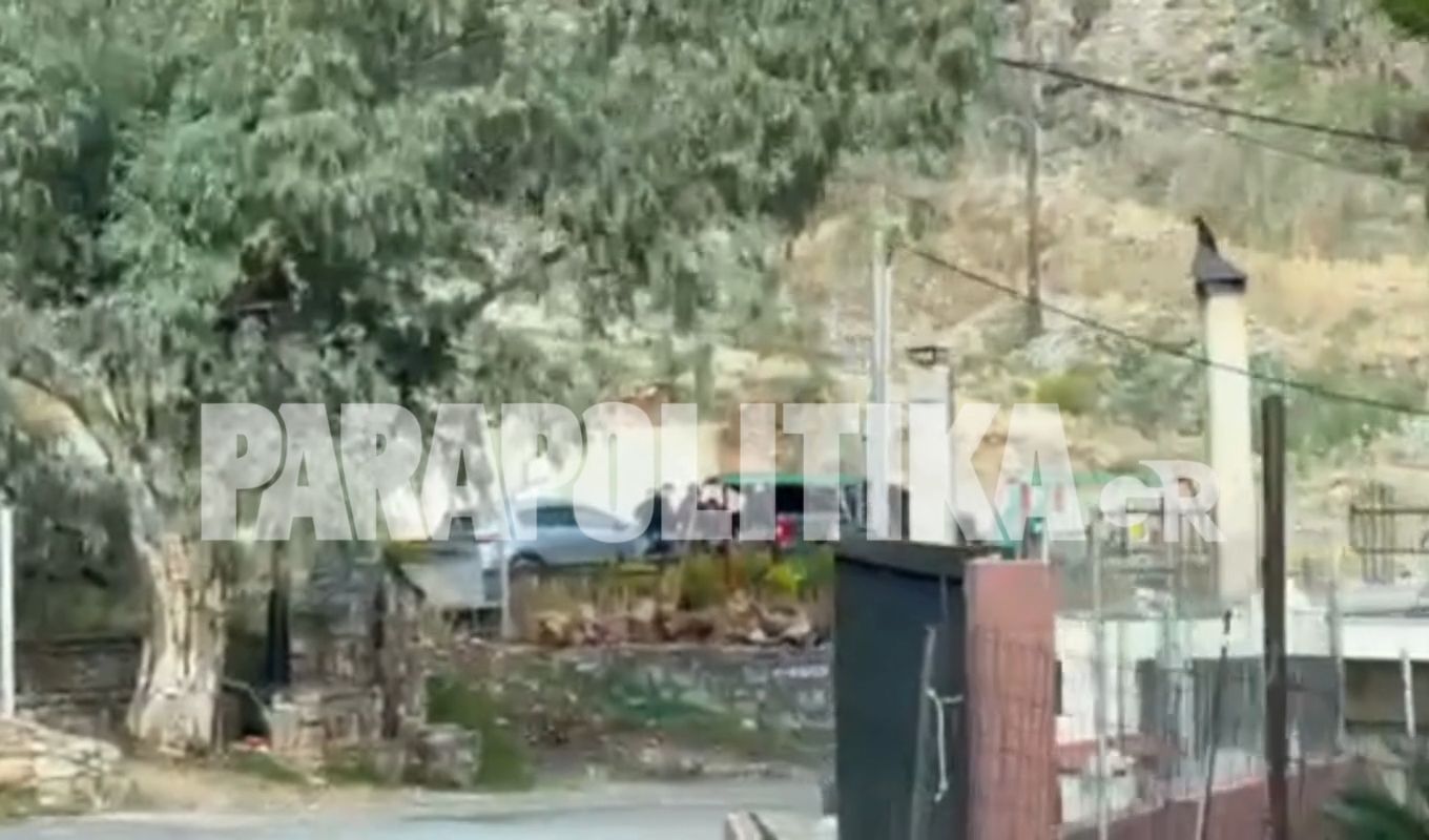 Ευρεία αστυνομική επιχείρηση στα Βορίζια μετά το διπλό φονικό – Έρευνες σε δύο σπίτια και προσαγωγή νεαρού άνδρα