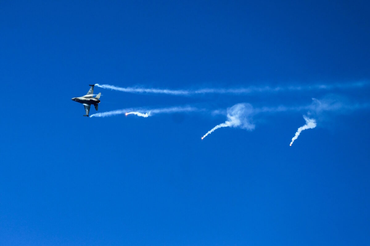 Επίδειξη F-16 «Ζευς» στο Ηράκλειο