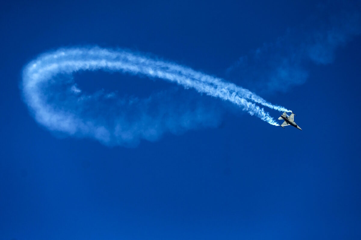 Επίδειξη F-16 «Ζευς» στο Ηράκλειο