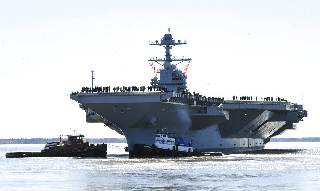 ΗΠΑ: Εντείνεται η ένταση με τη Βενεζουέλα – Ποια είναι η σημασία της άφιξης του αεροπλανοφόρου USS Ford στη Λατινική Αμερική 2 ΗΠΑ: Εντείνεται η ένταση με τη Βενεζουέλα – Ποια είναι η σημασία της άφιξης του αεροπλανοφόρου USS Ford στη Λατινική Αμερική