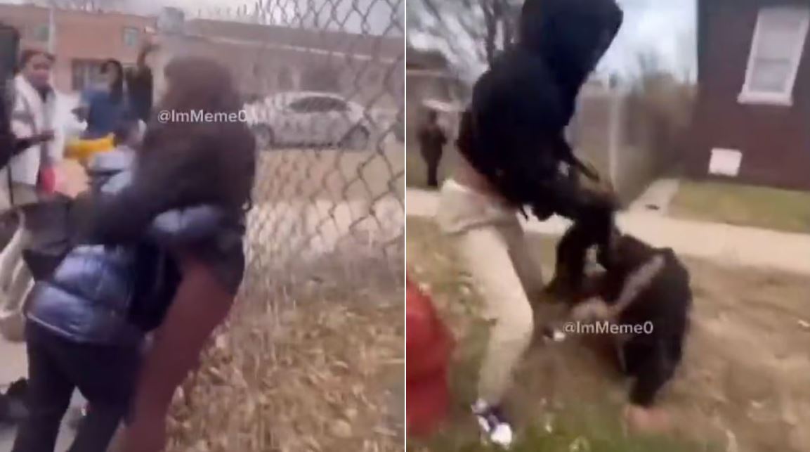 Σοκαριστικό βίντεο: Βίαιη επίθεση σε έγκυο μητέρα και 9χρονο γιο από συμμορία ανηλίκων – Καρέ καρέ η αγριότητα στον δρόμο