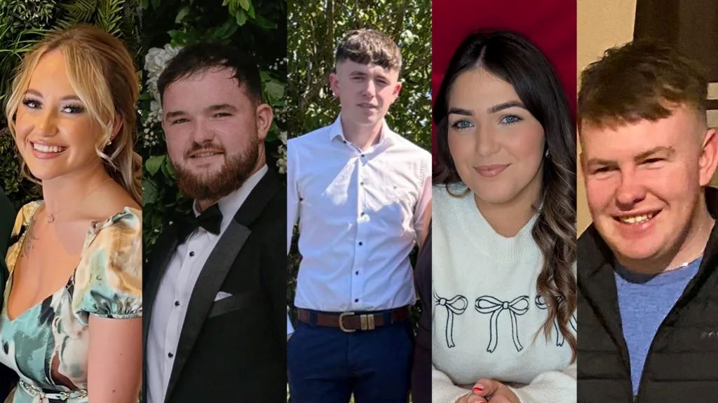 Ιρλανδία: 5 νεκροί και 3 τραυματίες σε σοκαριστικό τροχαίο από σύγκρουση δύο αυτοκινήτων 5 Ιρλανδία: 5 νεκροί και 3 τραυματίες σε σοκαριστικό τροχαίο από σύγκρουση δύο αυτοκινήτων