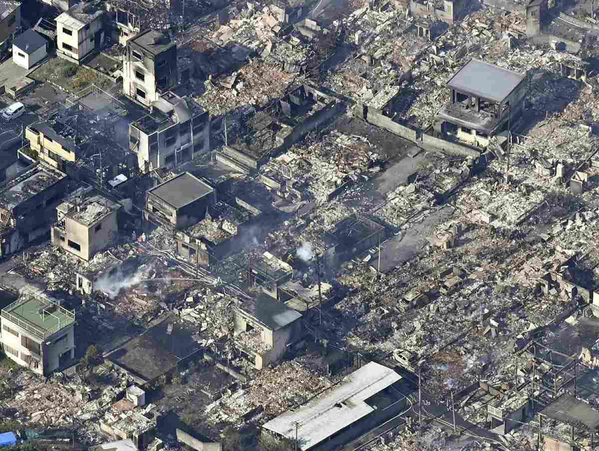 Ιαπωνία: Μεγάλη πυρκαγιά στην Όιτα – Ένας αγνοούμενος και καταστροφές σε πάνω από 170 ακίνητα – ΒΙΝΤΕΟ