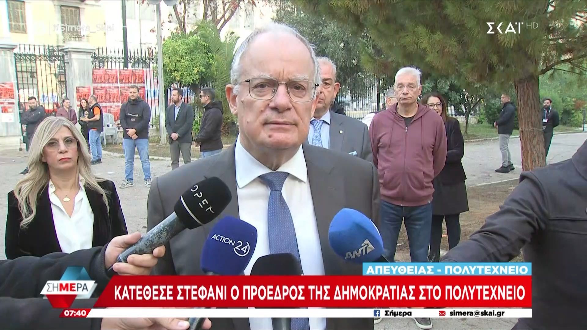 Κ. Τασούλας: «Η Δημοκρατία είναι το καλύτερο από τα εφικτά πολιτεύματα όταν οι πολίτες συμφωνούν στη διαφύλαξή του»