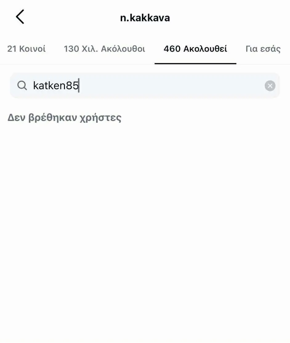 Κατερίνα Καινούργιου: Αφαίρεσε από το Instagram τους Γκουντάρα και Κάκκαβα 7 Κάκκαβα Instagram