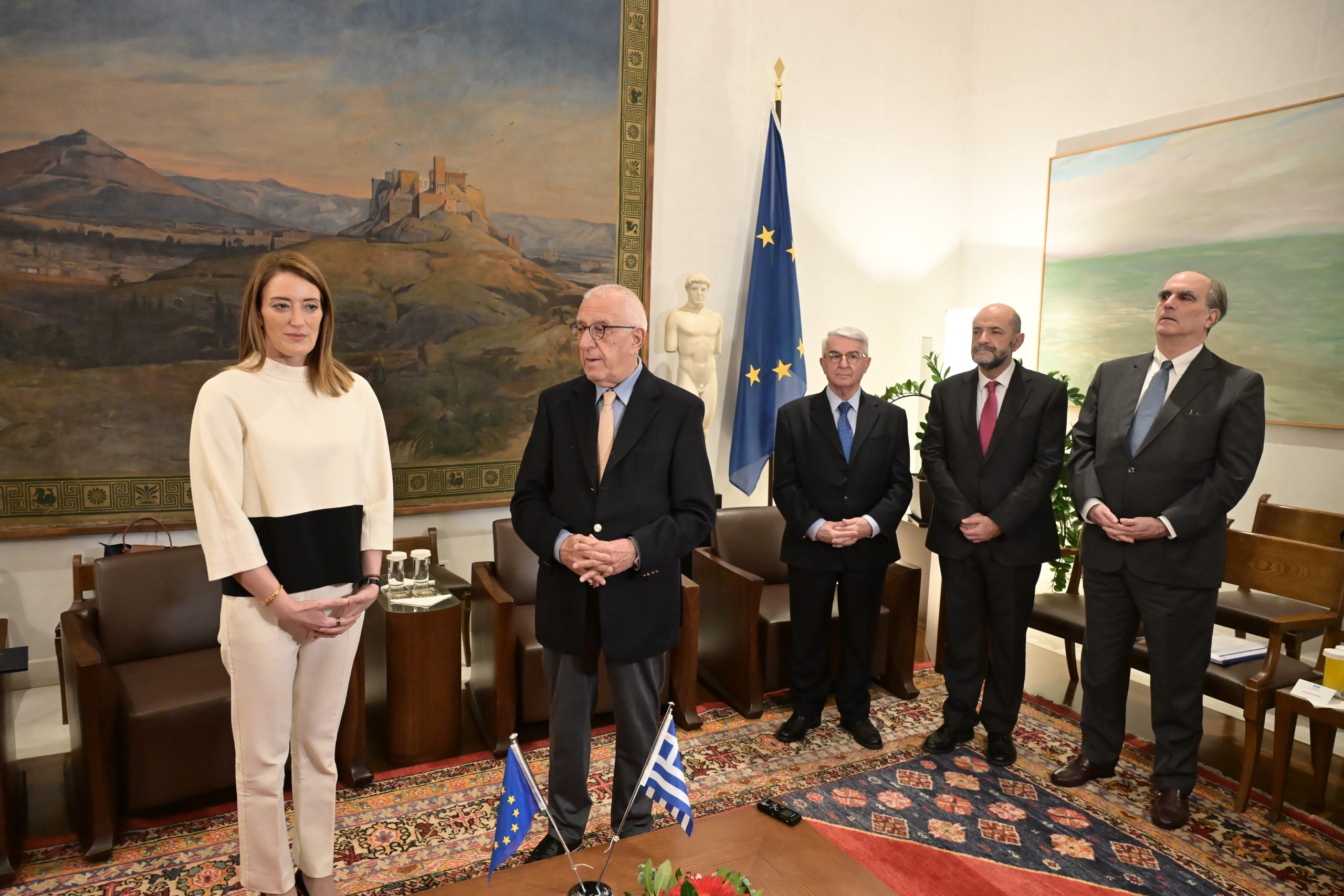 Κακλαμάνης-Μέτσολα: «Όχι» σε μειώσεις για αγρότες – «Όχι» σε διχασμένη Κύπρο