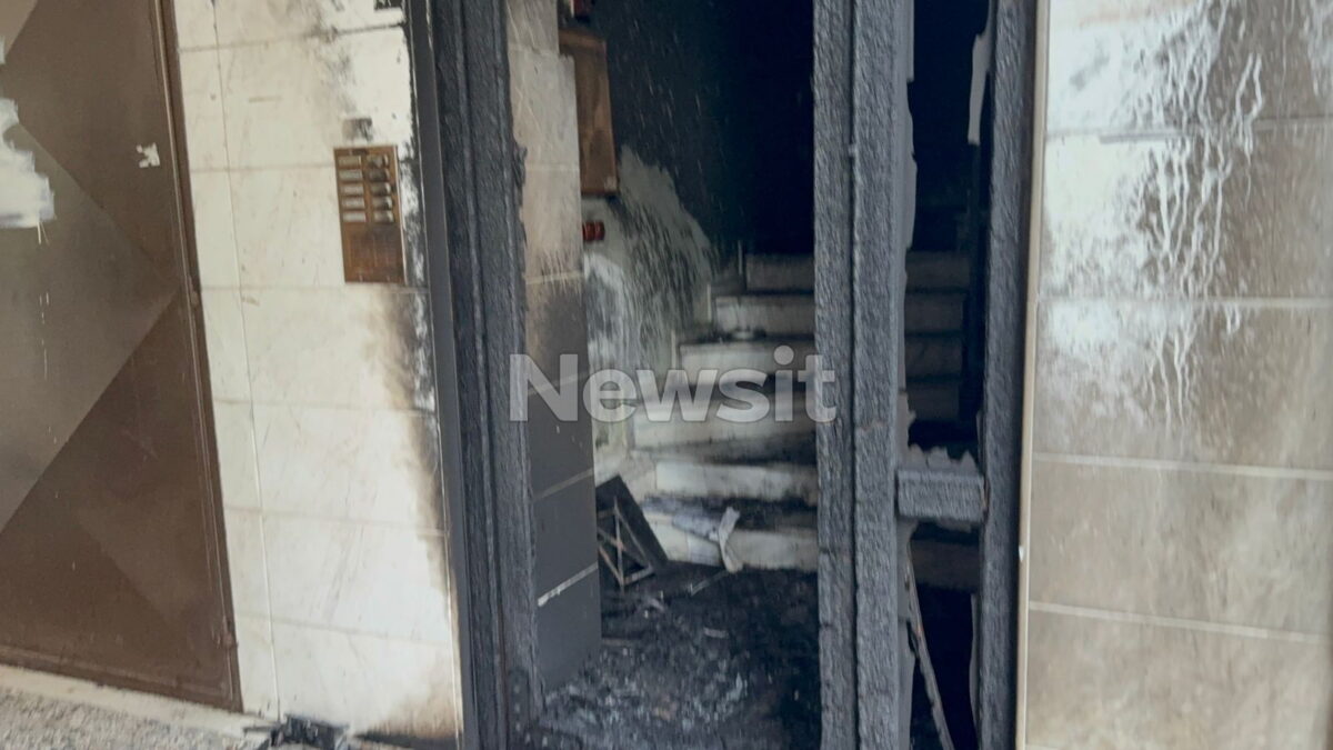 Έκρηξη σε πολυκατοικία στην Καλαμαριά