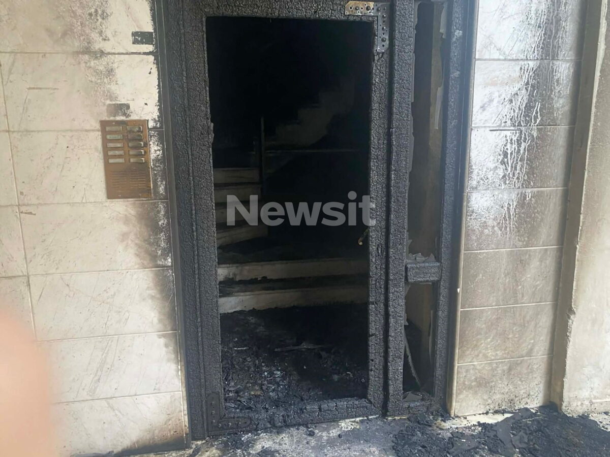 Έκρηξη σε πολυκατοικία στην Καλαμαριά