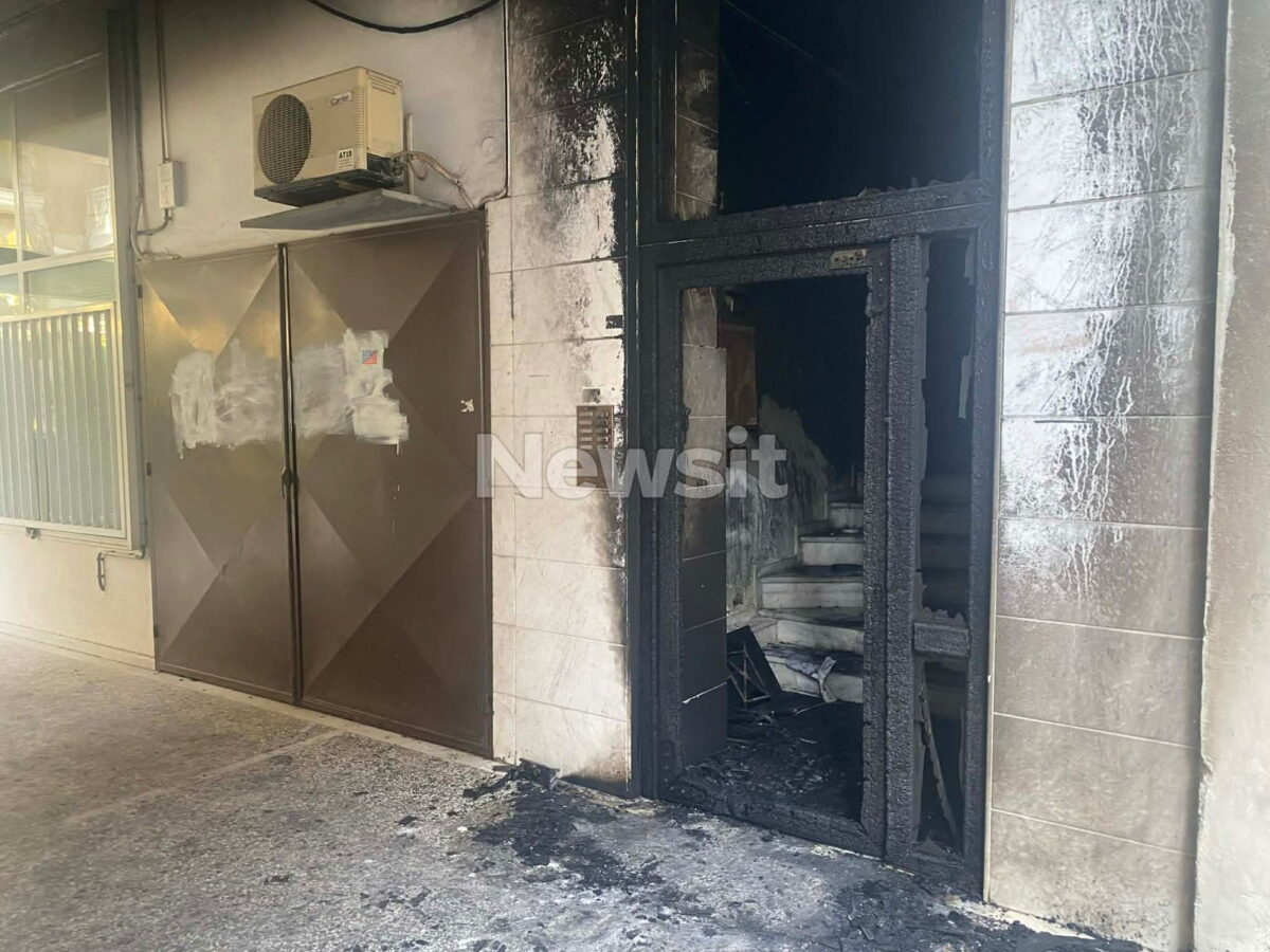 Έκρηξη σε πολυκατοικία στην Καλαμαριά