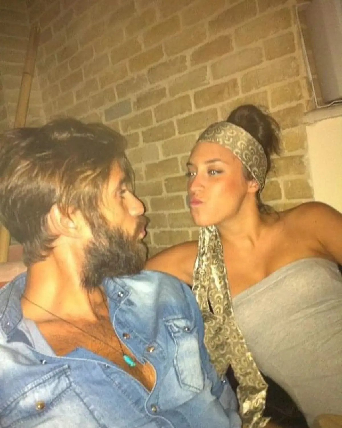 Ο Γιώργος Καράβας με την Ραφαέλα Ψαρρού