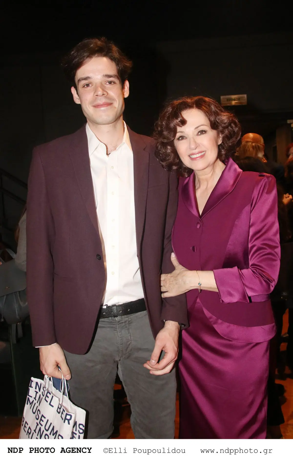 Κοραλία Καράντη με τον γιο της