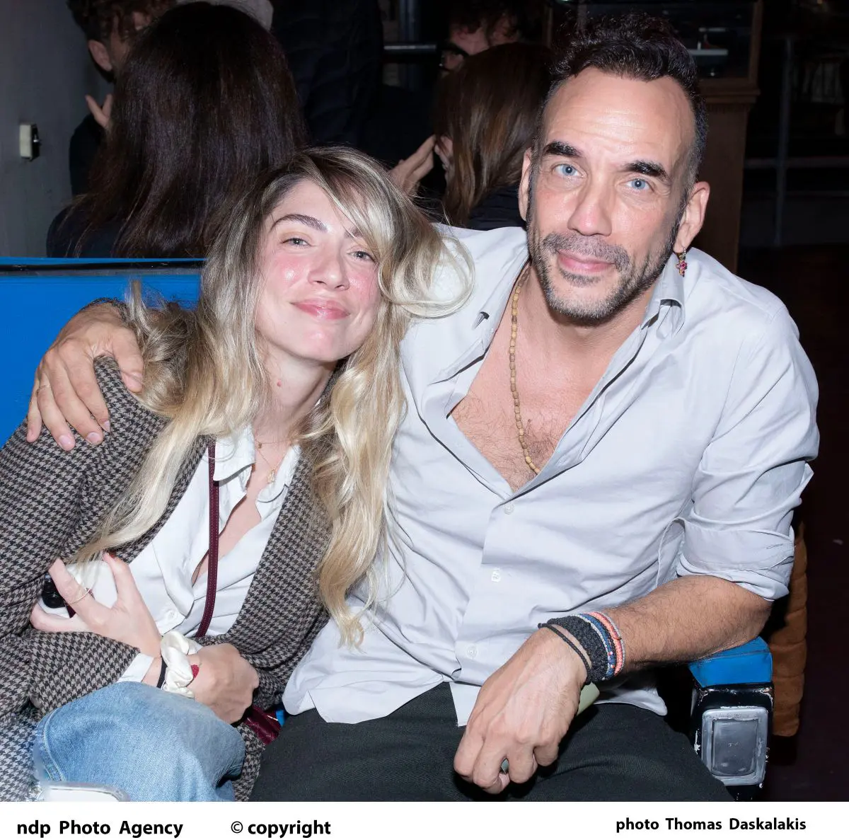 Μουζουράκης: Η πρώτη κοινή εμφάνιση με την Κόζαρη μετά τη γέννηση του δεύτερου μωρού τους 3 Η Μαριλού Κόζαρη και ο Πάνος Μουζουράκης