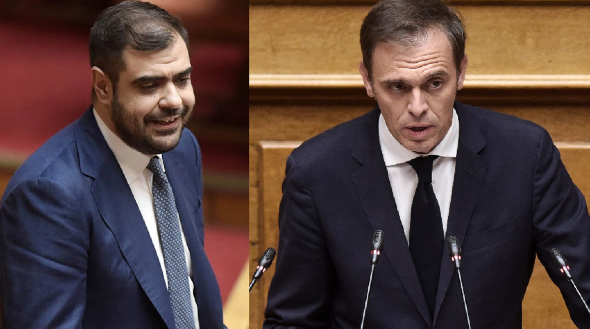 Βουλή: Αντιπαράθεση Μαρινάκη – Μάντζου για τον «Φραπέ» και τη «βίαιη σύλληψη»
