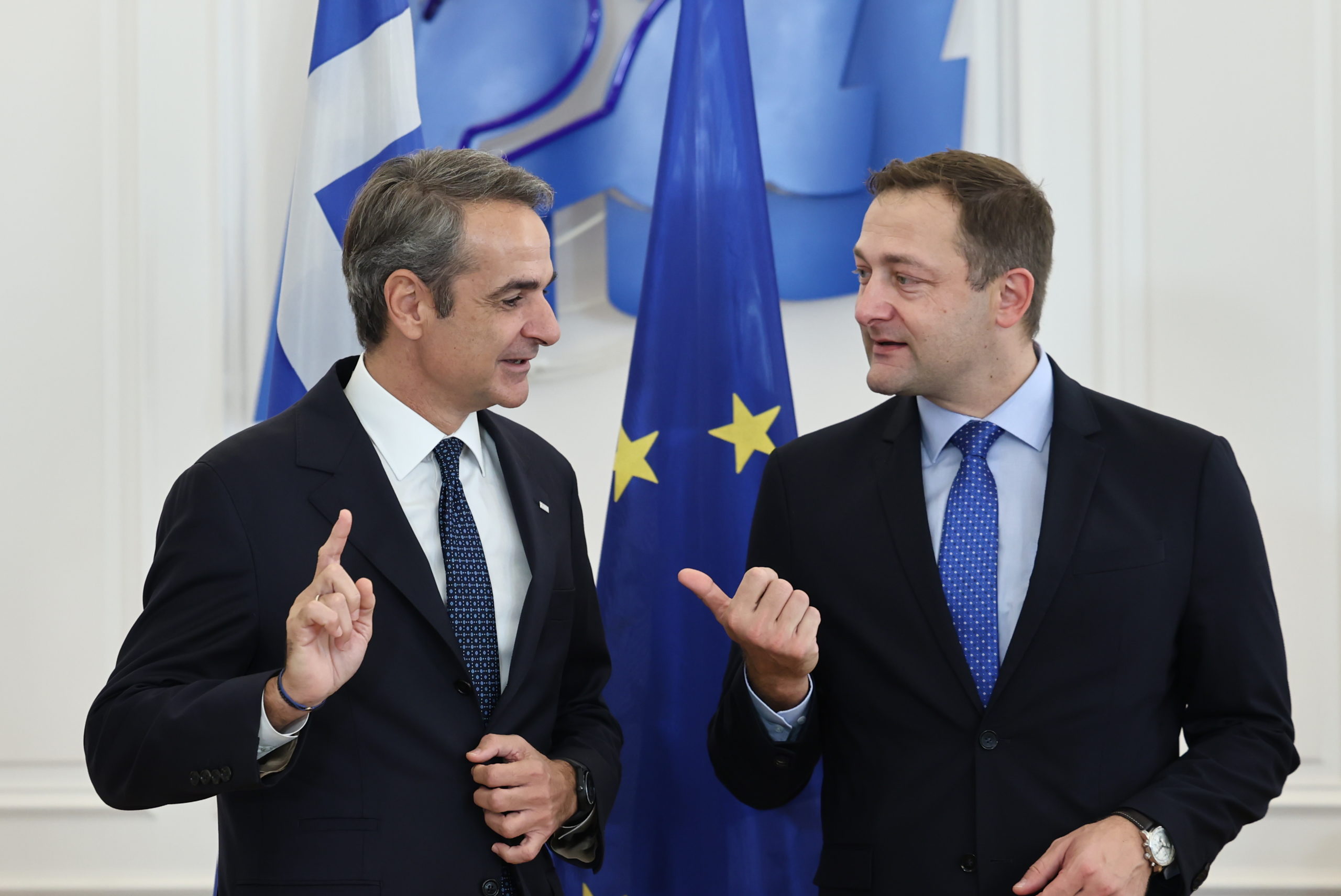 Συνάντηση του Κυριάκου Μητσοτάκη με τον Ευρωπαίο Επίτροπο Γεωργίας, Christophe Hansen – Τι συζητήθηκε για τον ΟΠΕΚΕΠΕ 3 Πρωθυπουργού Κυριάκου Μητσοτάκη με τον Ευρωπαίο Επίτροπο Γεωργίας και Τροφίμων Christophe Hansen