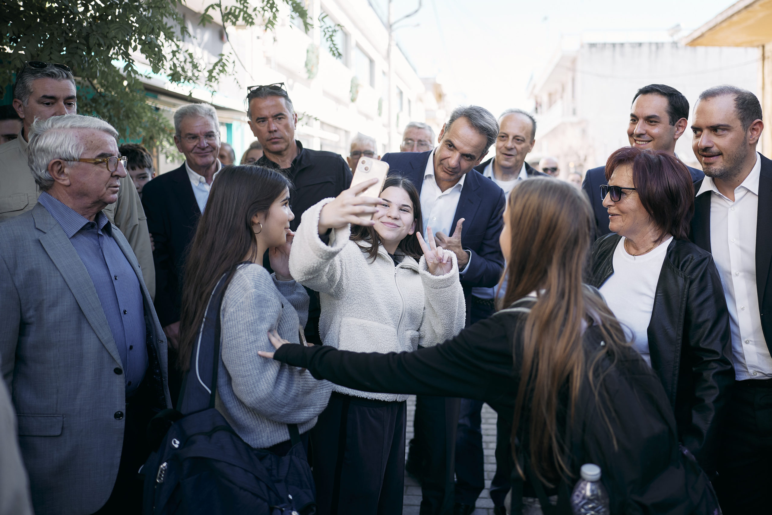 Μητσοτάκης από Ελευσίνα: Πρώτη μας υποχρέωση να στηρίξουμε με κάθε τρόπο το διαθέσιμο εισόδημα των Ελληνίδων και των Ελλήνων