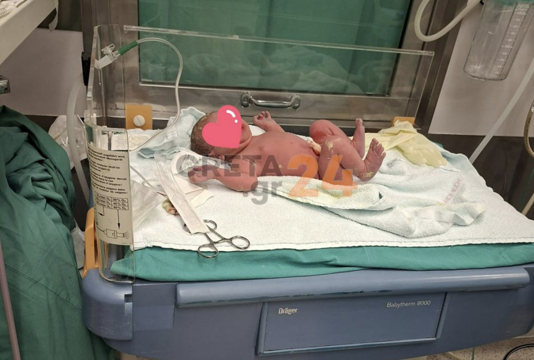 Γυναίκα γέννησε μέσα σε αυτοκίνητο στο Ηράκλειο