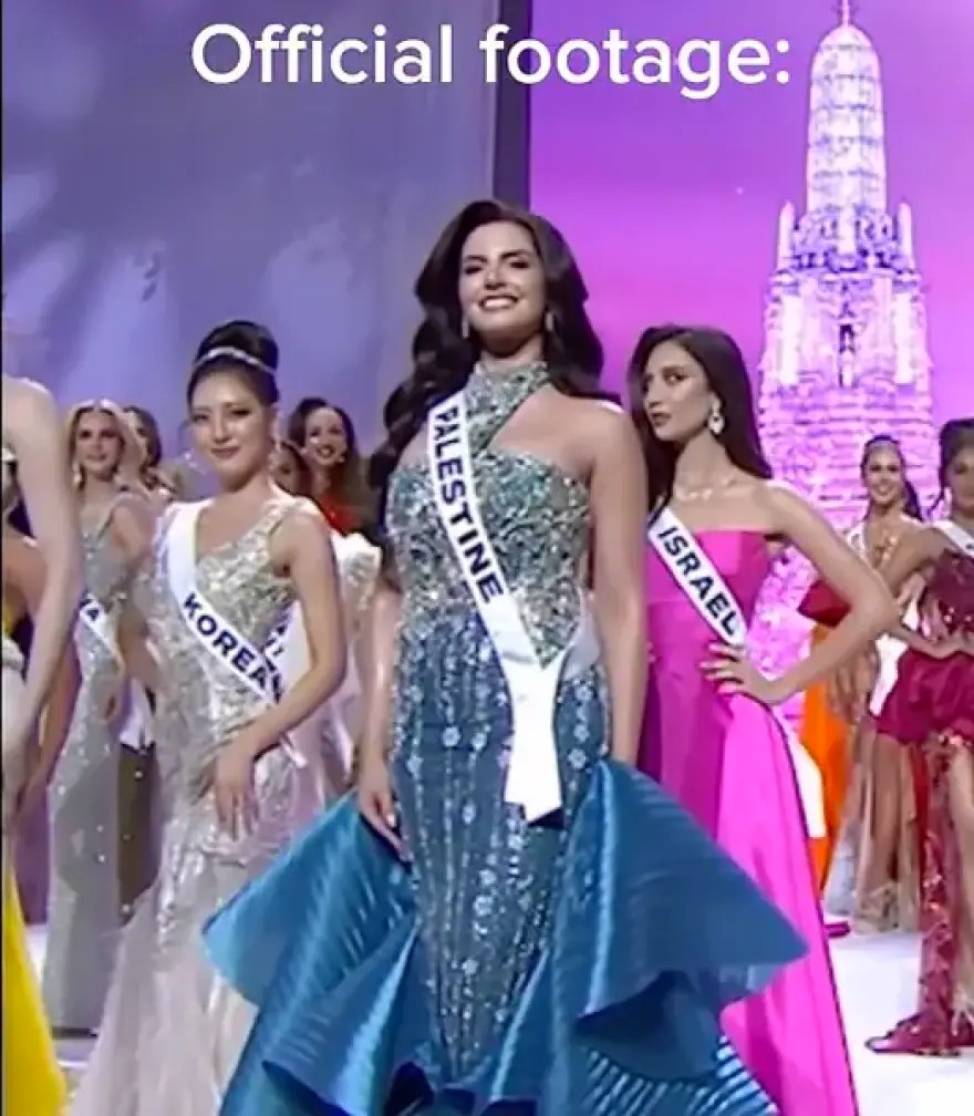 Μελάνι Σιράζ: Η Μις Ισραήλ στο στόχαστρο για το έντονο βλέμμα στην Μις Παλαιστίνη – «Το βίντεο είναι παραπλανητικά μονταρισμένο» 2 Μελάνι Σιράζ: Η Μις Ισραήλ στο στόχαστρο για το έντονο βλέμμα στην Μις Παλαιστίνη – «Το βίντεο είναι παραπλανητικά μονταρισμένο»