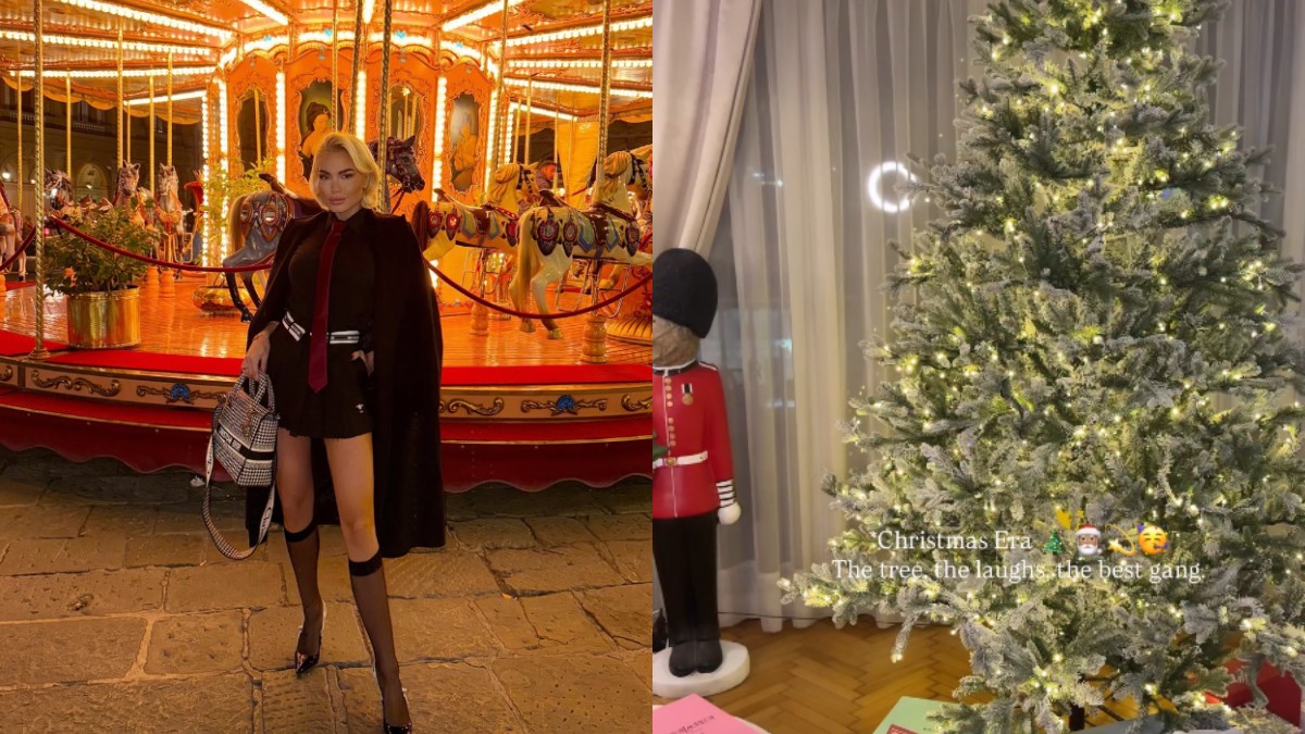 Αλεξάνδρα Παναγιώταρου: Παραμυθένιο το διαμέρισμά της – Χριστουγεννιάτικη διακόσμηση