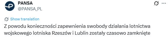 Ουκρανία: Εκτεταμένη ρωσική επίθεση ώθησε την Πολωνία να σηκώσει μαχητικά – Συναγερμός στο ΝΑΤΟ 9 Ουκρανία: Εκτεταμένη ρωσική επίθεση ώθησε την Πολωνία να σηκώσει μαχητικά – Συναγερμός στο ΝΑΤΟ