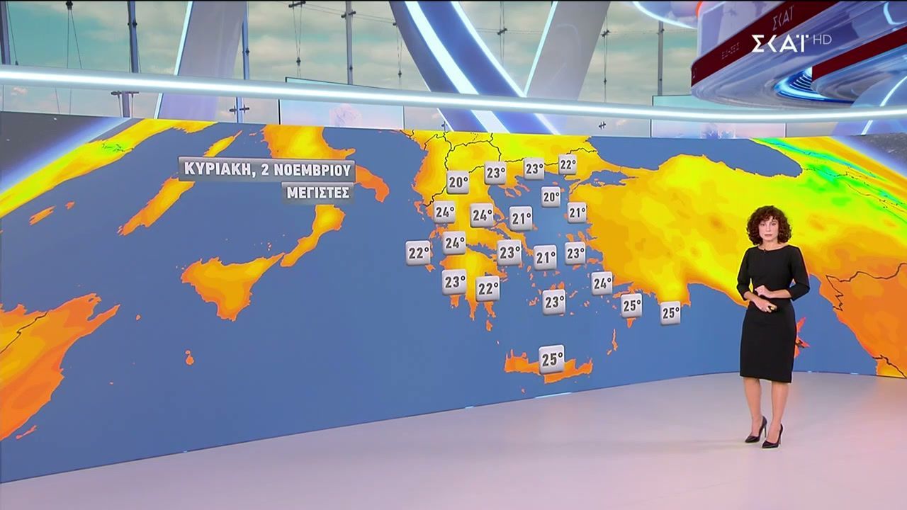 Πρόγνωση Καιρού | 01/11/2025