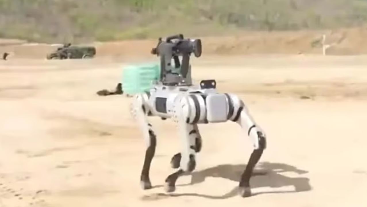 Κίνα: Φρέσκα πλάνα από «ρομποτικούς λύκους» σε άσκηση απόβασης – Προσομοίωση επιθέσεων στην Ταϊβάν