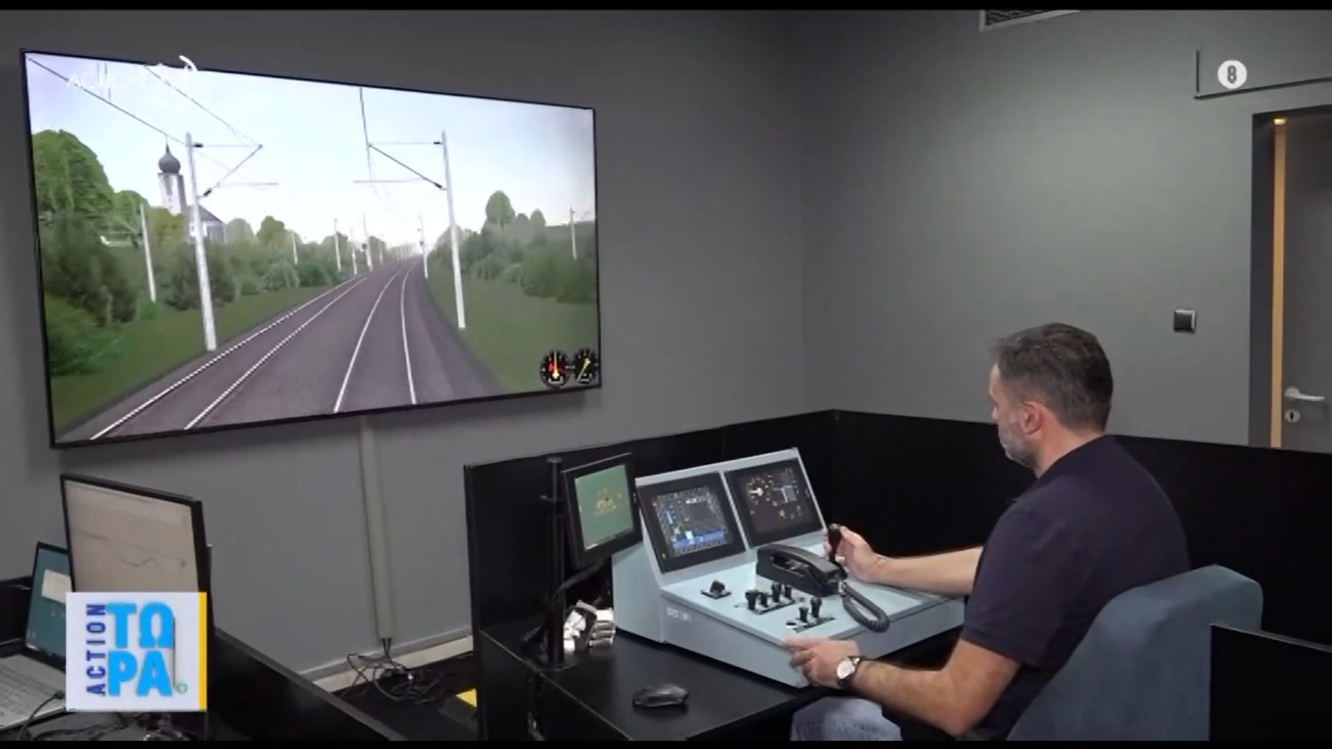 Σε προσομοιωτή με πραγματικές συνθήκες η εκπαίδευση των νέων μηχανοδηγών του ΟΣΕ