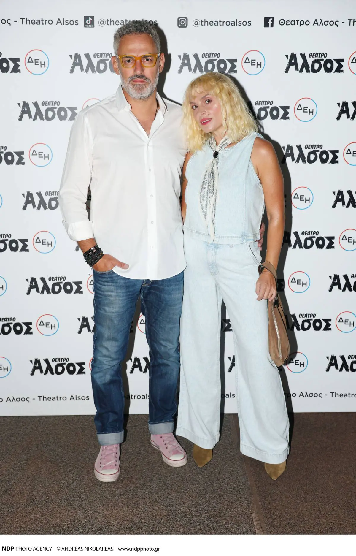 Η Ελεωνόρα Ζουγανέλη και ο Νίκος Συρίγος