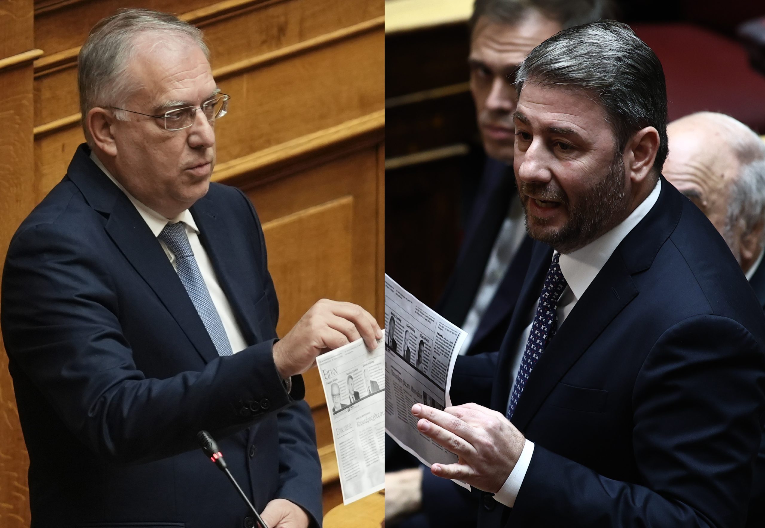 Σύγκρουση Ανδρουλάκη-Θεοδωρικάκου για τον «Φραπέ»: «Είναι κουμπάρος του Μητσοτάκη» – «Ζητήστε συγγνώμη για το ψέμα σας»