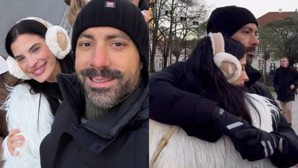 Σάκης Τανιμανίδης – Χριστίνα Μπόμπα: Απόδραση στη Βαρσοβία με φίλους (Φωτογραφίες)