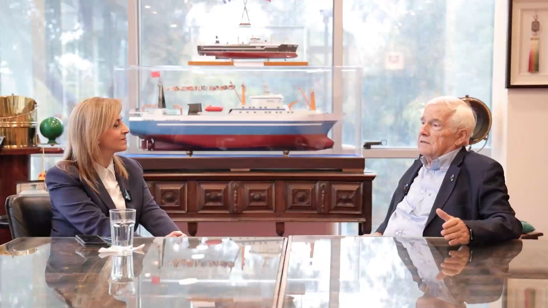 Ο εφοπλιστής Παναγιώτης Λασκαρίδης στο STAR Κεντρικής Ελλάδας