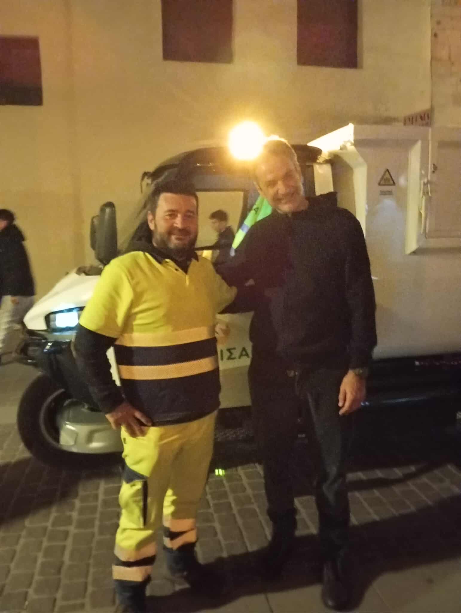 Ο Κυριάκος Μητσοτάκης στα Χανιά – Περιήγηση στο Ενετικό Λιμάνι