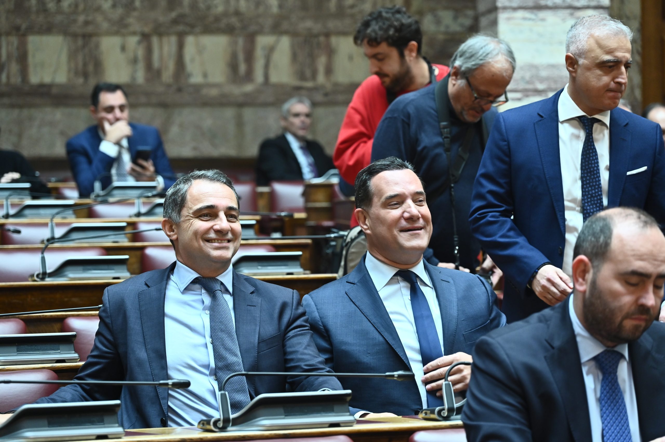 Οι συζητήσεις στη συνεδρίαση της ΚΟ της ΝΔ – Χαμόγελα, φωτογραφίες και ευχές στον Γεωργιάδη 27 Νέα Δημοκρατία, Κοινοβουλευτική Ομάδα, Συνεδρίαση