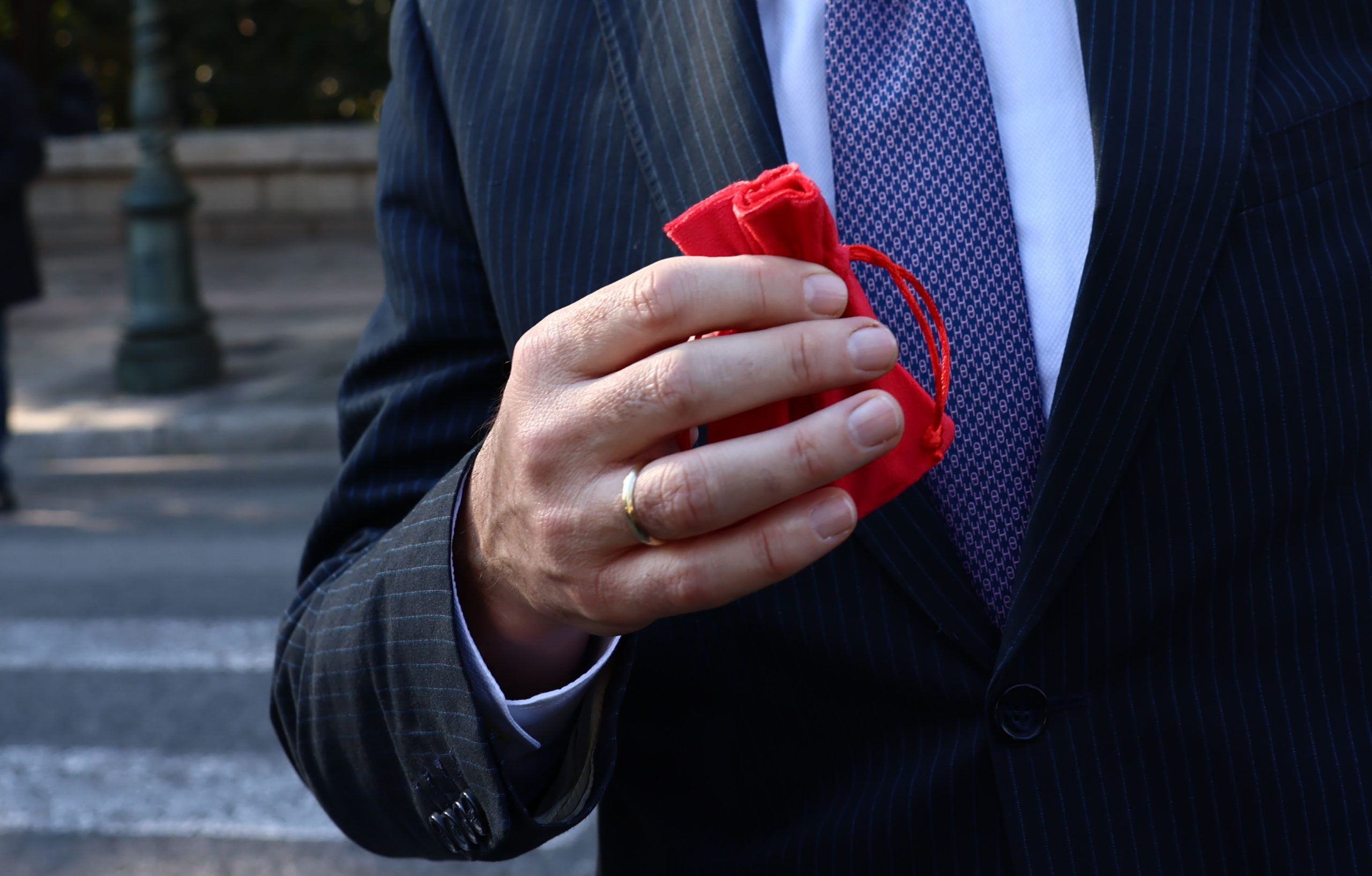 Συνάντηση βουλευτών της ΝΔ με τον Κυριάκο Μητσοτάκη, γούρι, 