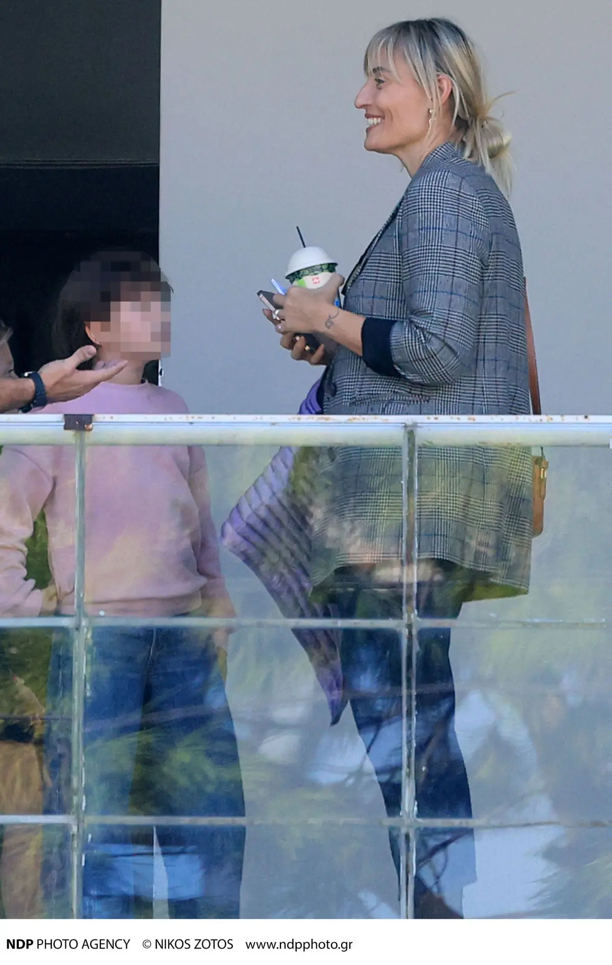 Η Ελεονώρα Μελέτη με την κόρη της, Αλεξάνδρα