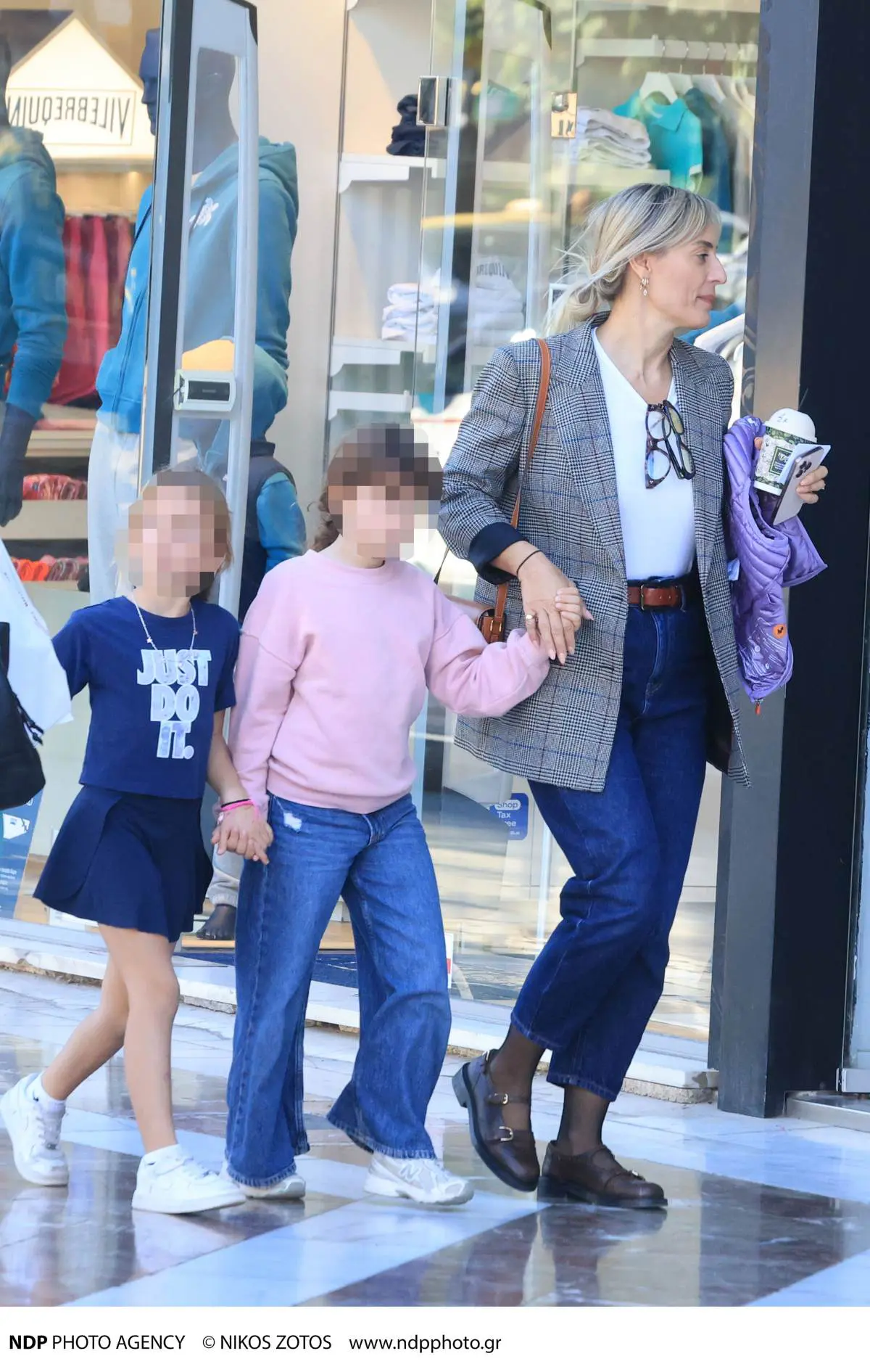 Η Ελεονώρα Μελέτη με την κόρη της, Αλεξάνδρα