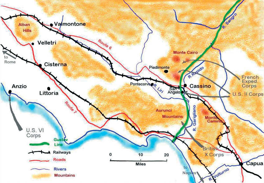 Μόντε Κασίνο – Η πιο σφοδρή σύγκρουση των Γερμανών στην Ιταλία: 120 ημέρες Δόξας και Θυσίας 7 Μόντε Κασίνο – Η πιο σφοδρή σύγκρουση των Γερμανών στην Ιταλία: 120 ημέρες Δόξας και Θυσίας