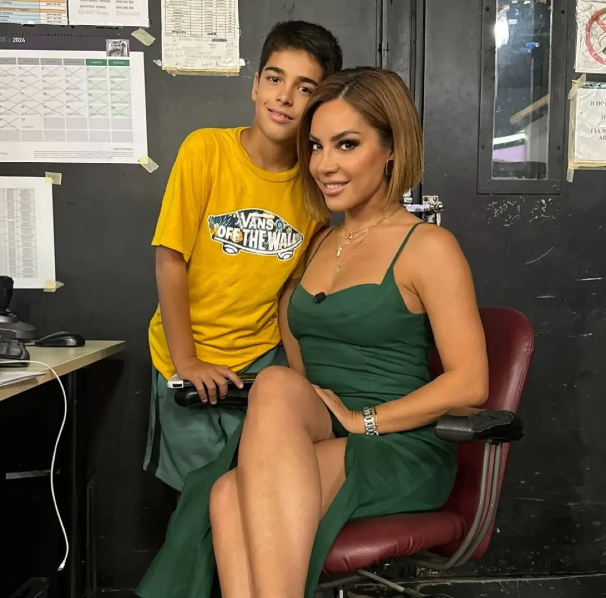 Μαριάντα Πιερίδη: Οι «άντρες της καρδιάς της» γιορτάζουν και εκείνη τους υμνεί 14 Η Μαριάντα Πιερίδη με τον γιο της