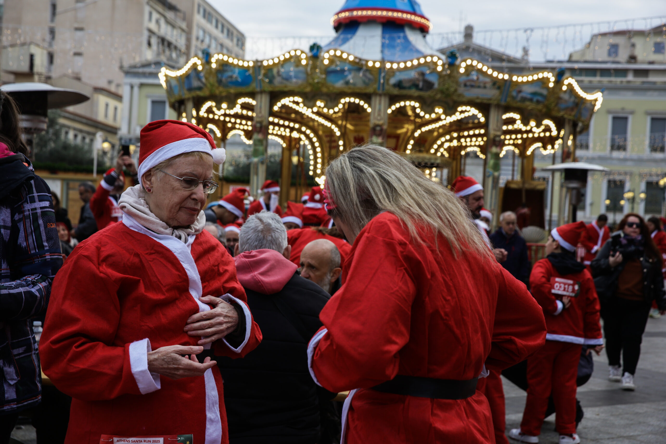 Athens Santa Run 