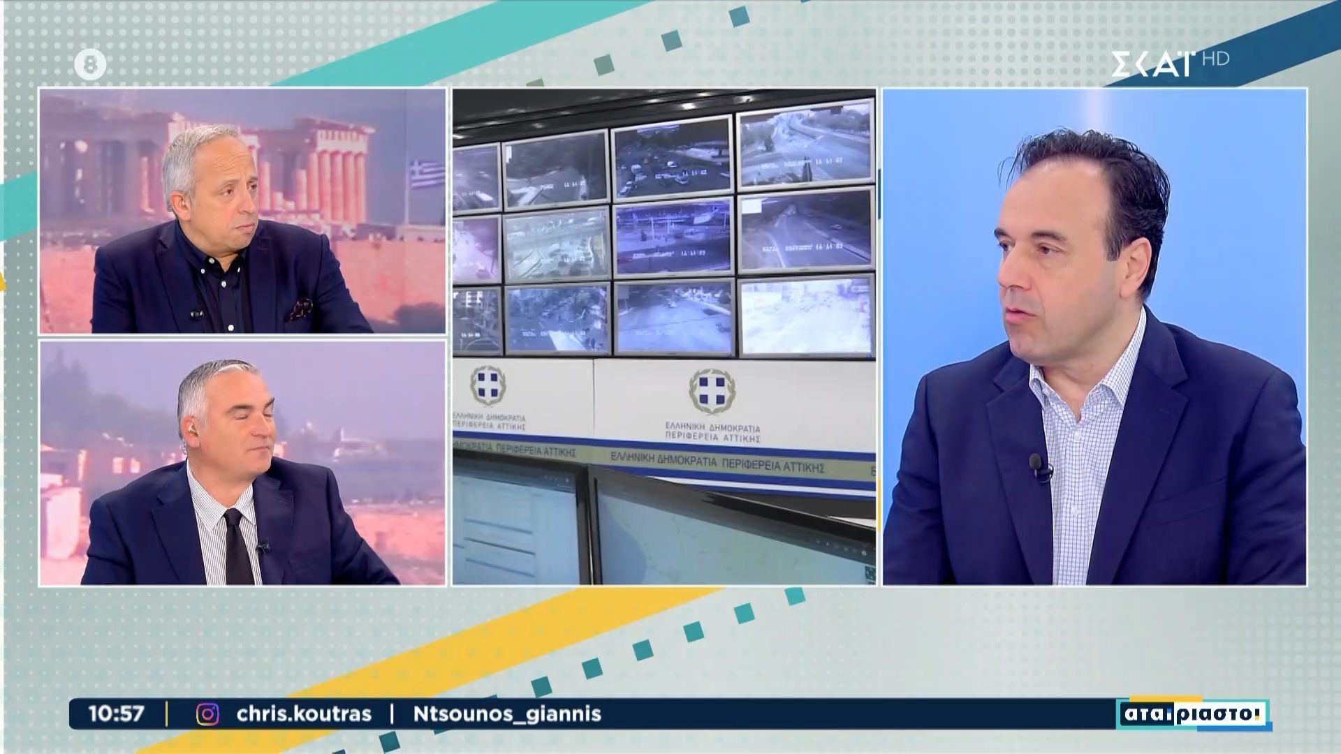 Δ. Παπαστεργίου: Οι «έξυπνες» κάμερες δεν είναι κρυφές για να αιφνιδιάσουν τους πολίτες