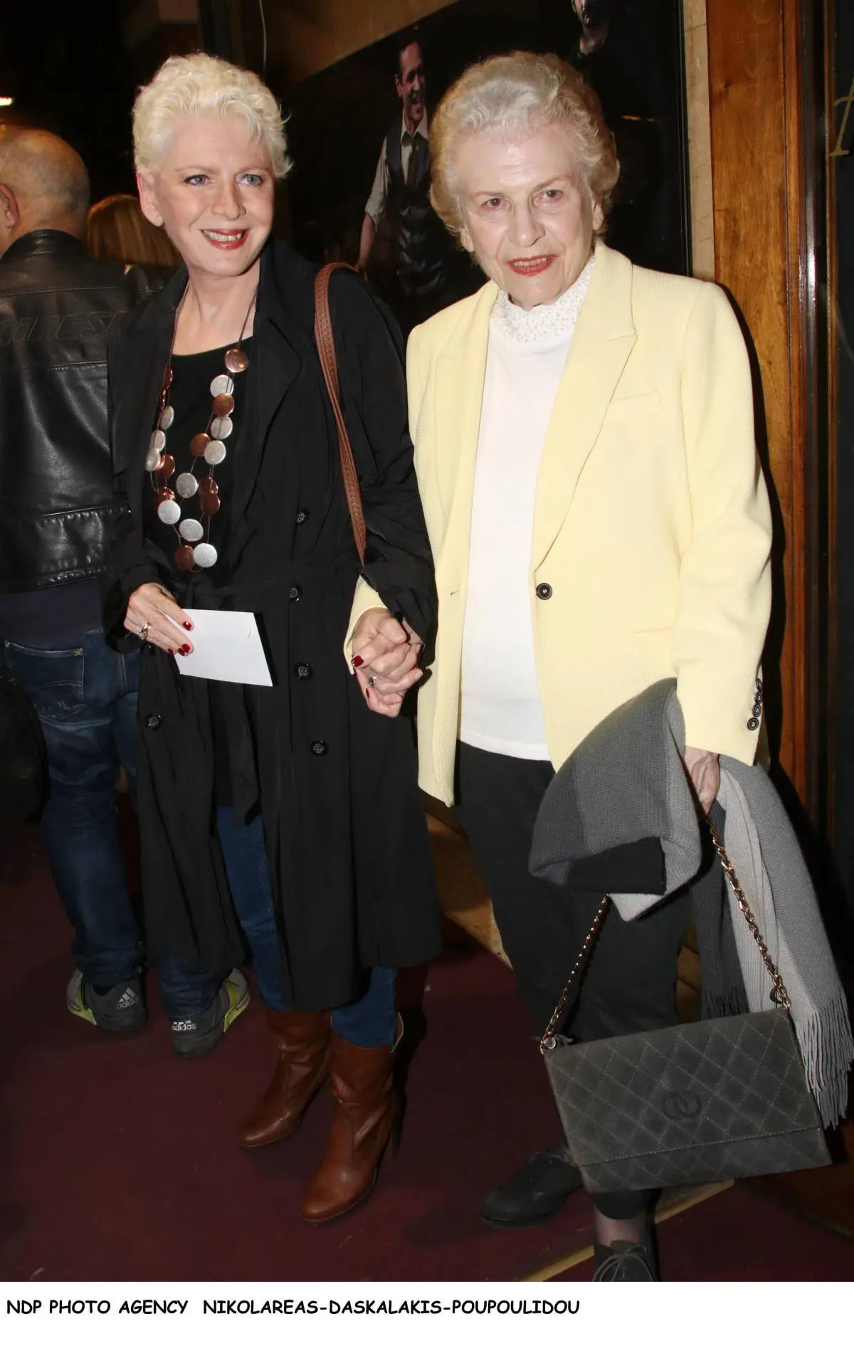 Η Έλενα Ακρίτα με τη μητέρα της