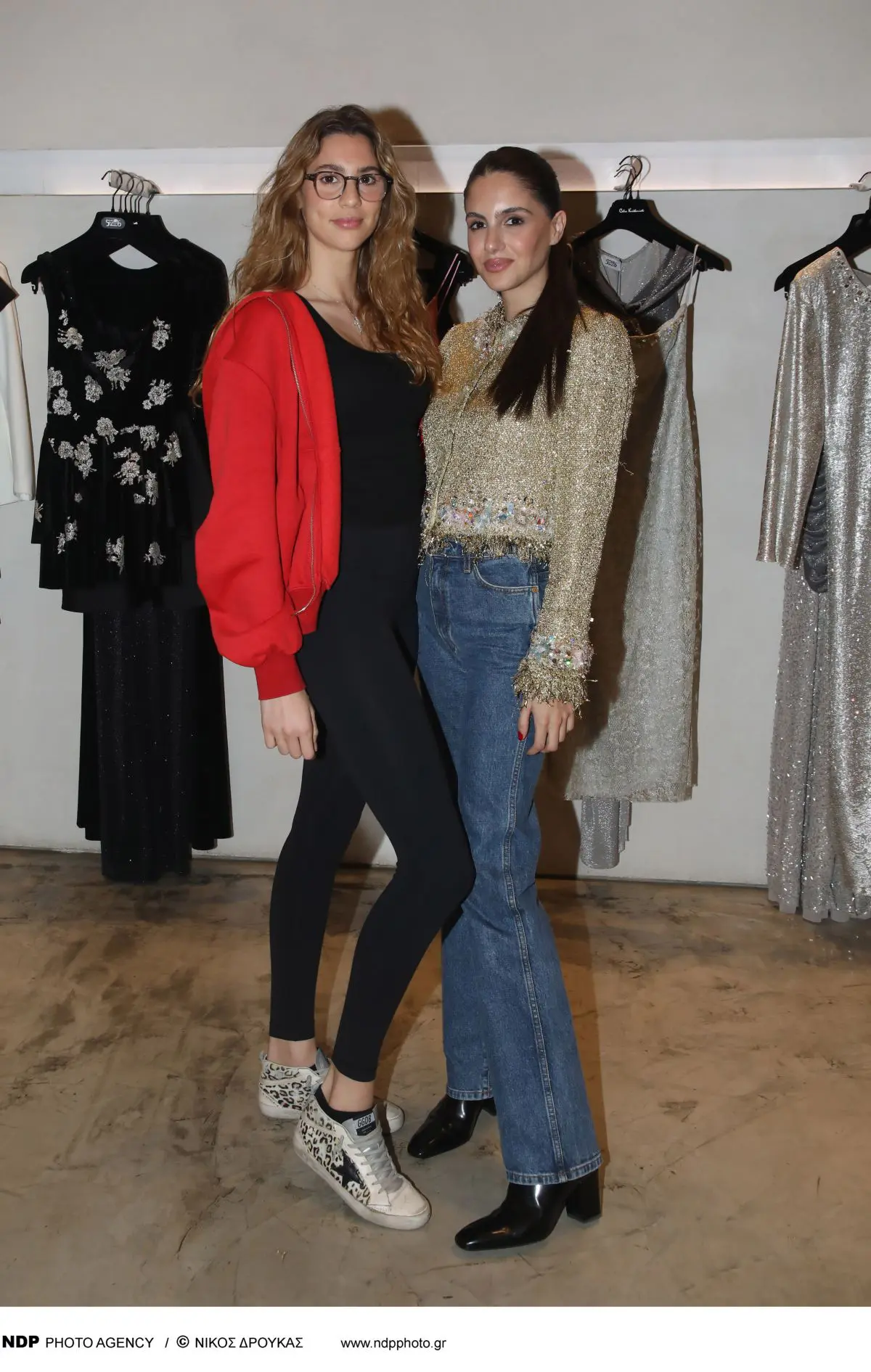 Η Φαίδρσ Παπανδρέου με την Αλεξάνδρα Νίκα