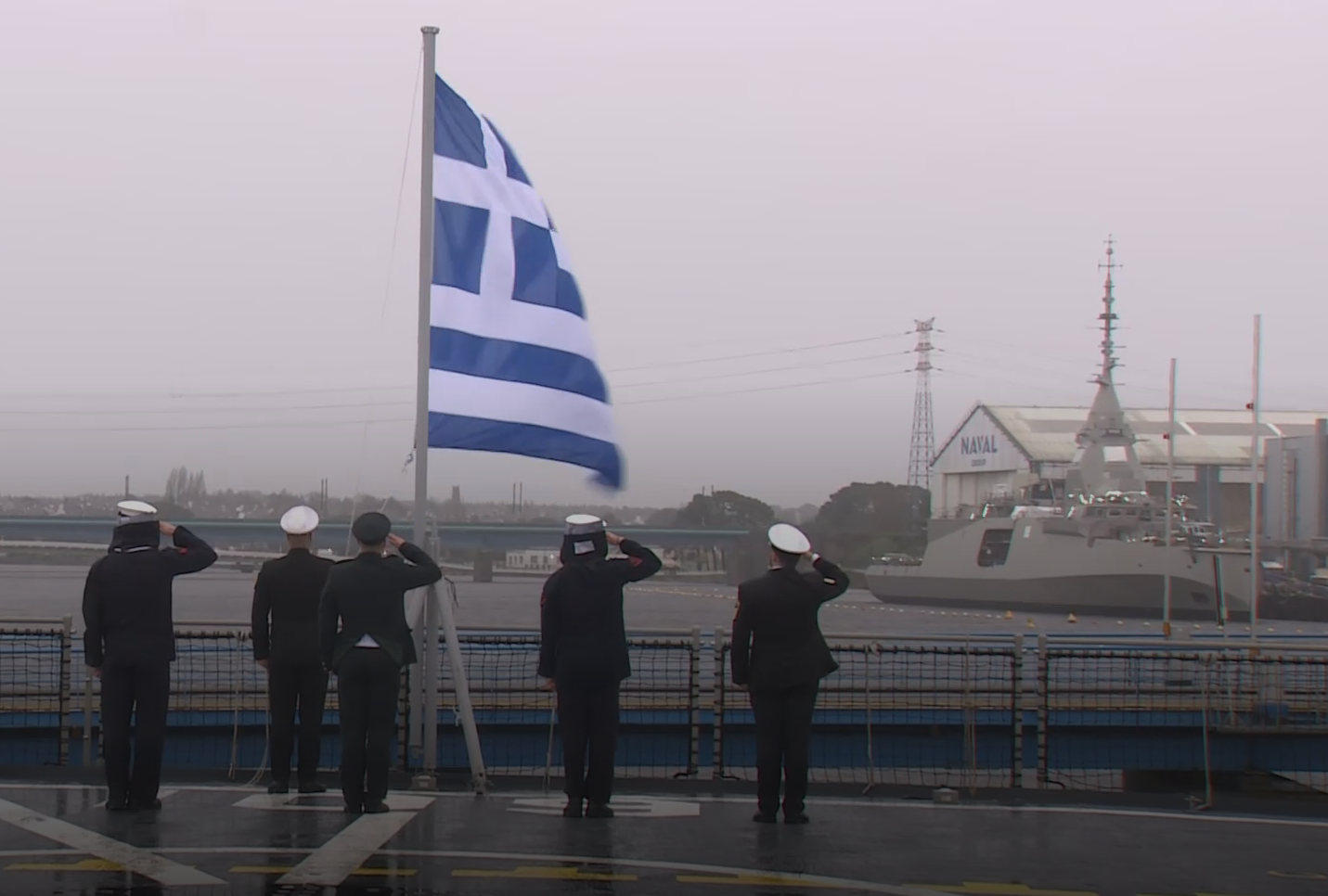 Η χώρα μας υποδέχθηκε την πρώτη Belharra, η ελληνική σημαία κυματίζει στη φρεγάτα «Κίμων» – Δένδιας: «Το πιο ισχυρό Πολεμικό Ναυτικό στην ιστορία του ελληνισμού»