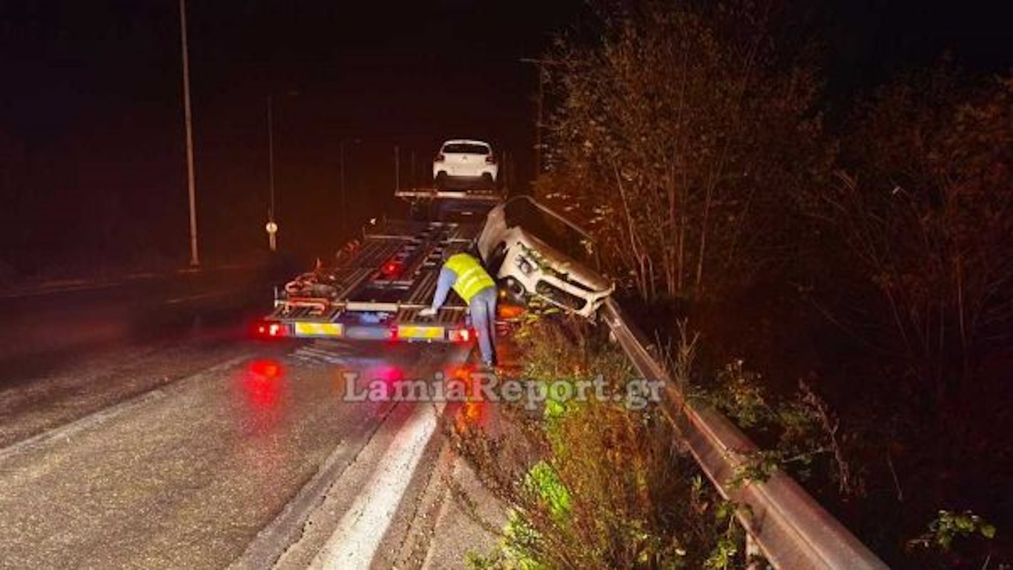 Φθιώτιδα: Αυτοκίνητο «ξέφυγε» από αυτοκινητάμαξα σε παράδρομο – Δείτε εικόνες 6 Φθιώτιδα