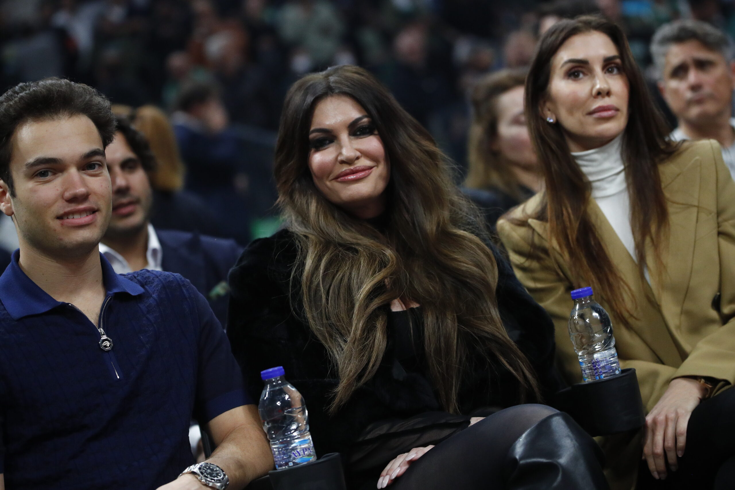 Η Κίμπερλι Γκιλφόιλ στο Telekom Center για τον αγώνα Παναθηναϊκός – Χάποελ Τελ Αβίβ 4 Η Κίμπερλι Γκιλφόιλ στο Telekom Center για τον αγώνα Παναθηναϊκός – Χάποελ Τελ Αβίβ