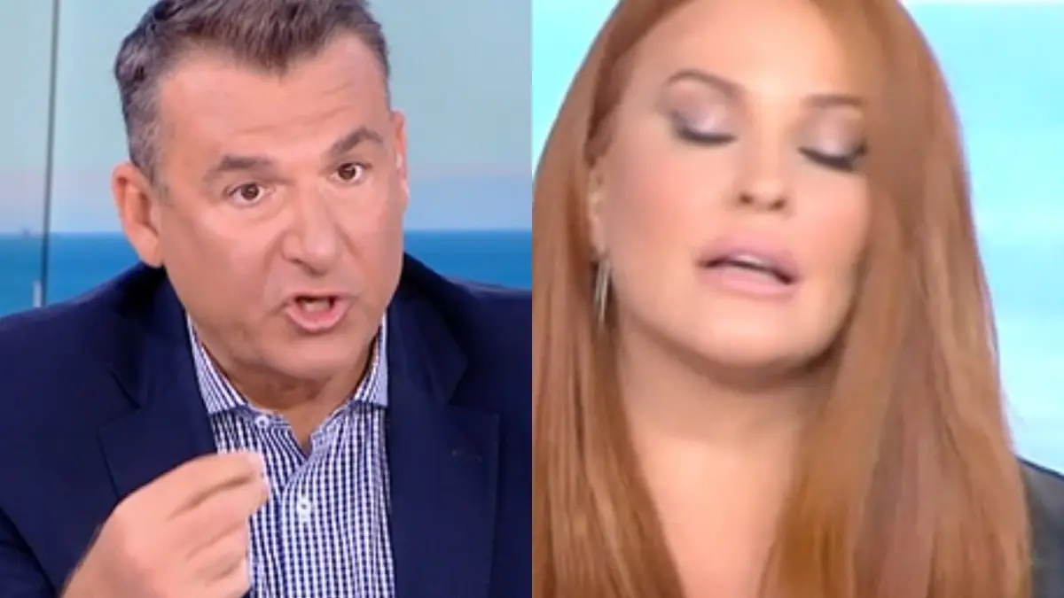 Ο Γιώργος Λιάγκας και η Σίσσυ Χρηστίδου