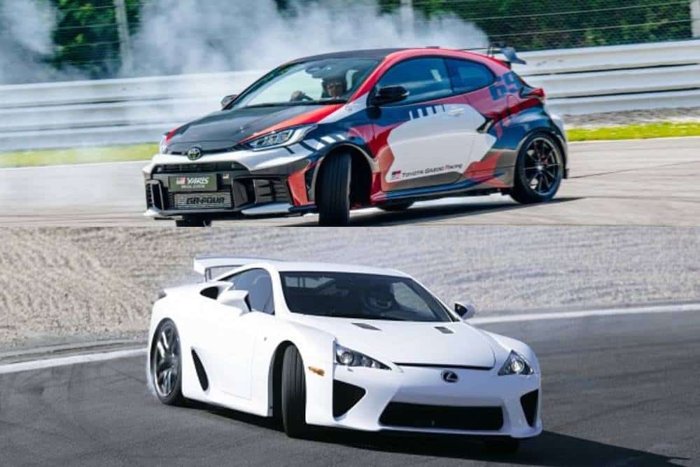 Ποια κοινά στοιχεία έχουν τα Toyota GR Yaris και Lexus LFA;